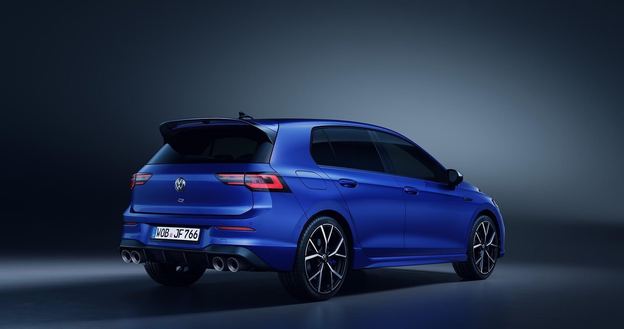 Nouvelle Golf 8 R, photo arrière extérieur