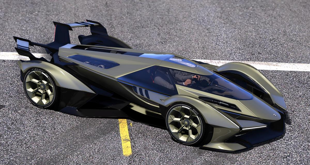 Download Le prototype Lamborghini V12 Vision GT 2020 moddé par un gamer pour GTA 5 | Car Addiction