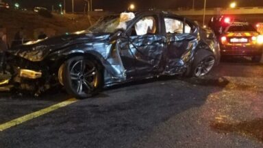 BMW M3 F80 Crash