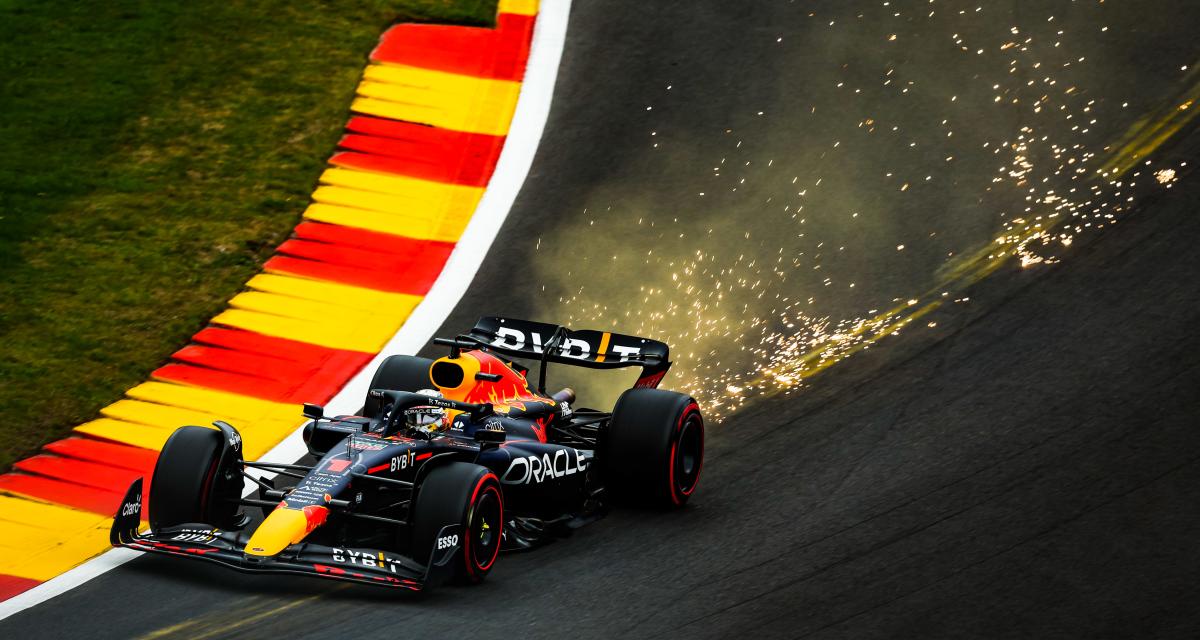 Grand Prix de Belgique de F1 la réaction de Max Verstappen après sa victoire